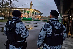 Росгвардия обеспечила безопасность матча Кубка России в Москве